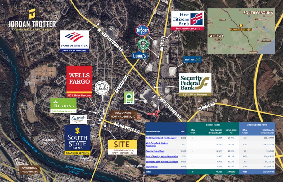 More Photos Of 315 Georgia ave, North Augusta Flex For Lease