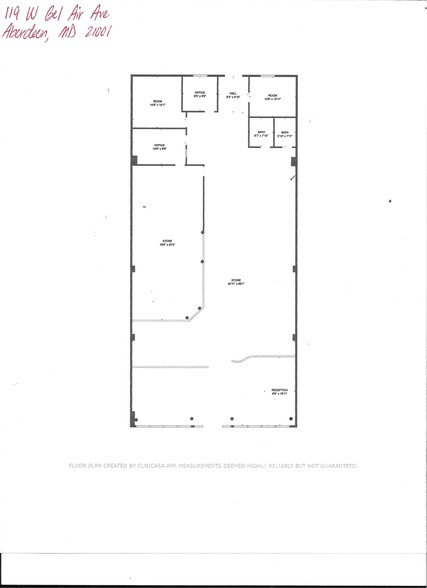 Primary Photo Of 119 W Bel Air Ave, Aberdeen Storefront For Lease