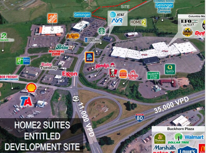 More Photos Of Schoolhouse Rd & Mall blvd, Bloomsburg Land For Sale