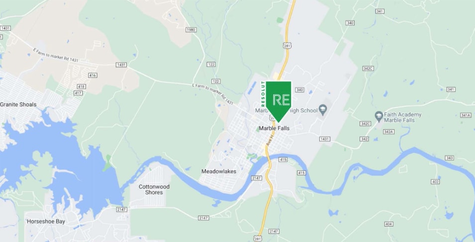 More Photos Of 809 12th St, Marble Falls Freestanding For Lease