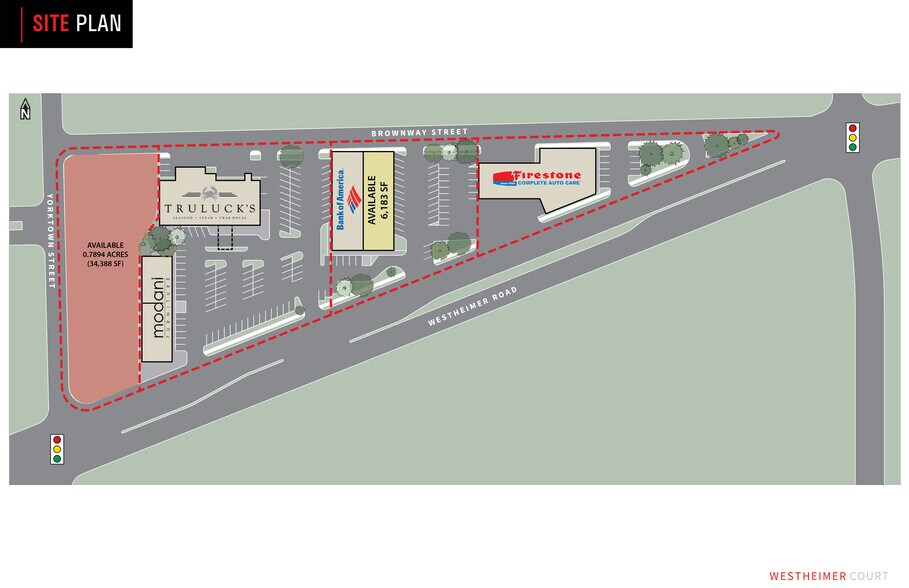 More Photos Of 5380 Westheimer rd, Houston Land For Lease