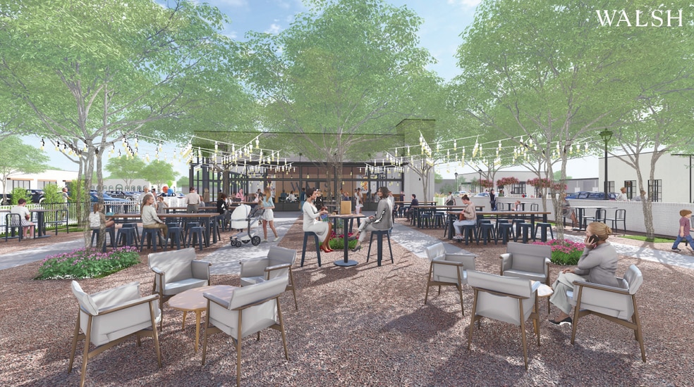 More Photos Of Walsh Commercial Village, Aledo Restaurant For Lease