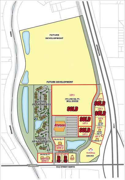 Primary Photo Of 5500 N I-135, Wichita Land For Sale