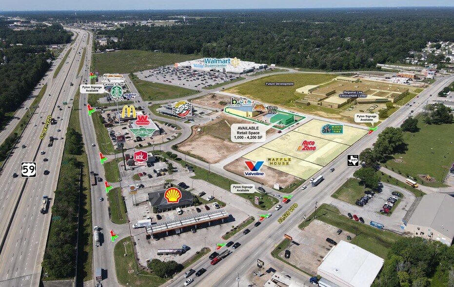 More Photos Of SWC Hwy 59 At FM 1485, New Caney Unknown For Lease