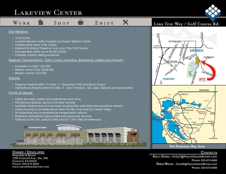 More Photos Of Lone Tree Way & Golf Course Rd, Antioch Land For Sale