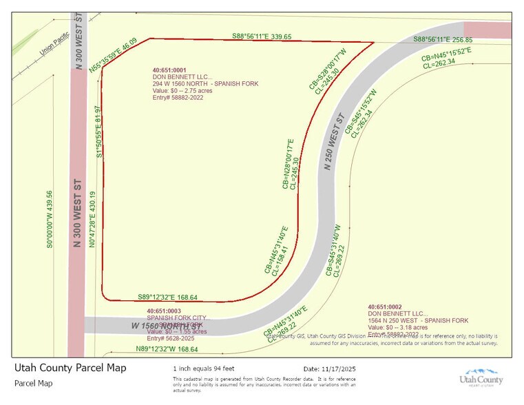 Primary Photo Of 294 1560 North, Spanish Fork Land For Sale