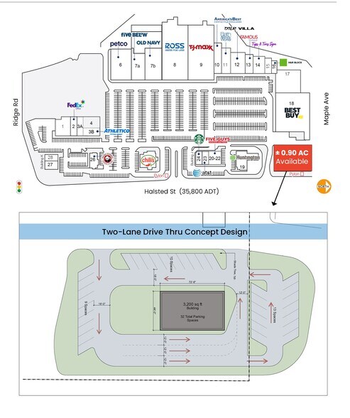 More Photos Of 17750 Halsted St, Homewood Land For Sale