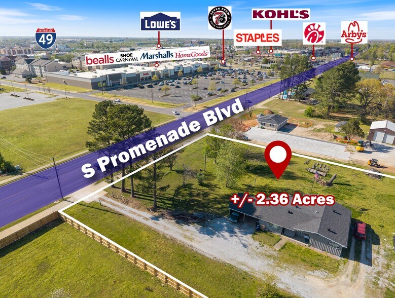 Primary Photo Of 315 S Promenade Blvd, Rogers Land For Sale