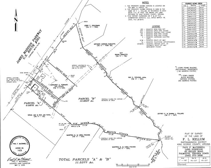 8169 James Madison Pky, King VA 22485 Restaurant For Sale