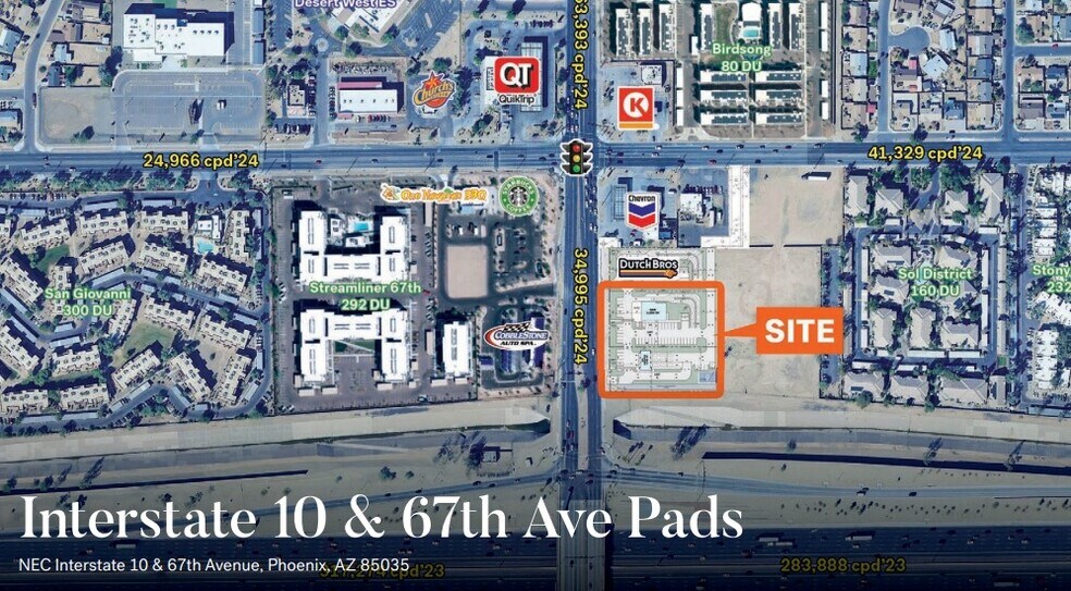 Primary Photo Of NEC I-10 & 67th Ave, Phoenix Land For Sale