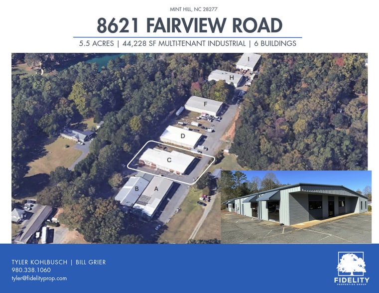 Primary Photo Of 8621 Fairview Rd, Charlotte Unknown For Lease