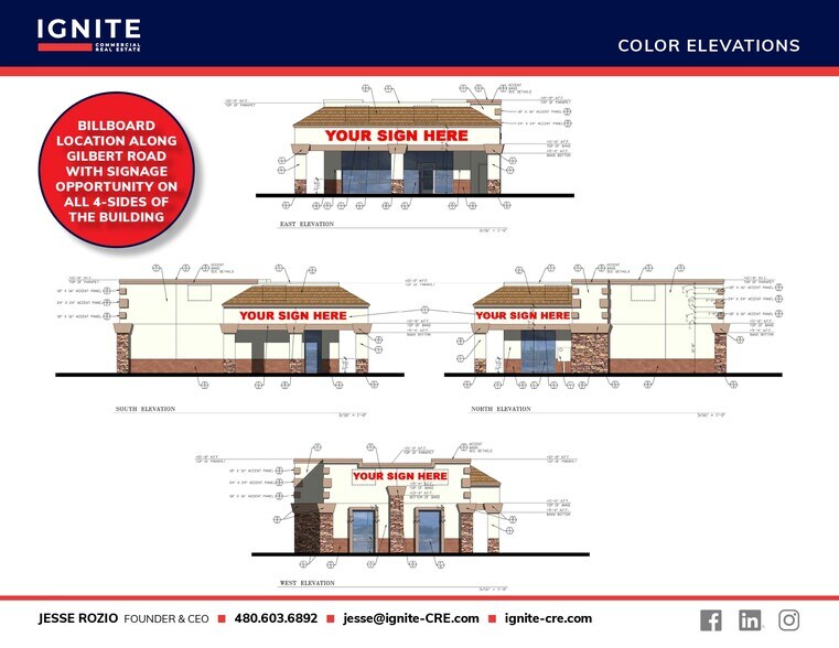 More Photos Of SEC Gilbert & Williams Field Rd, Gilbert Storefront Retail Office For Sale