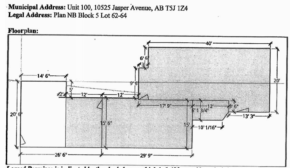 More Photos Of 10525 Jasper Ave NW, Edmonton Storefront For Lease
