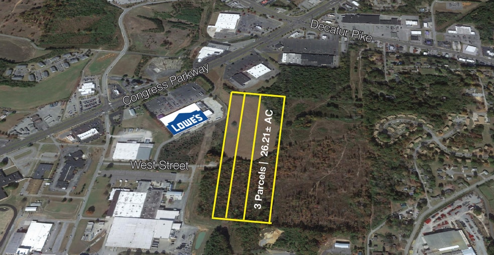 Primary Photo Of Congress Parkway, Athens Land For Sale