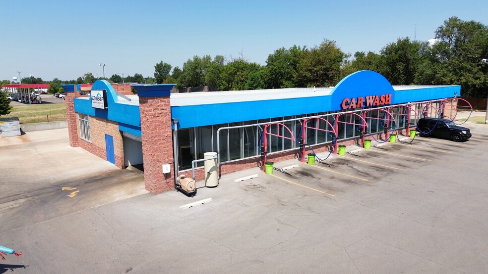 Primary Photo Of 5717 NW 23rd St, Oklahoma City Carwash For Sale