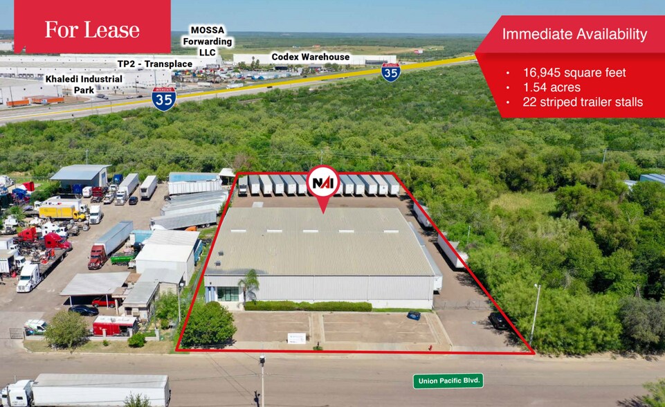 Primary Photo Of 310 Union Pacific Blvd, Laredo Warehouse For Lease