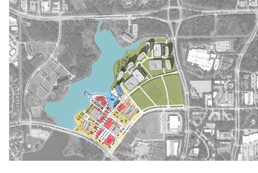 More Photos Of 1800 Hughes Landing Blvd, The Woodlands Office For Lease