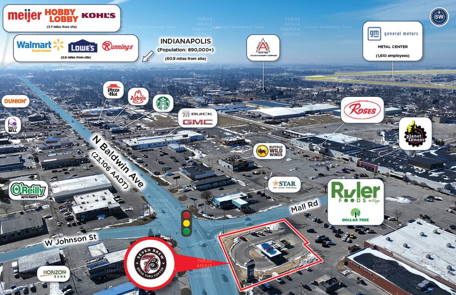 More Photos Of 1207 N Baldwin Ave, Marion Fast Food For Sale