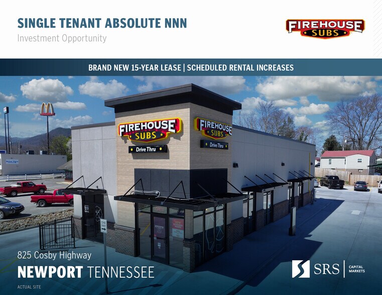 Primary Photo Of 825 Cosby Hwy, Newport Fast Food For Sale