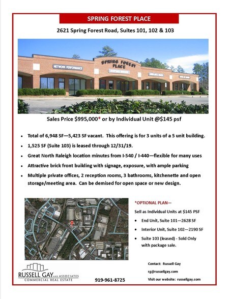 More Photos Of 2621 Spring Forest Rd, Raleigh Freestanding For Lease