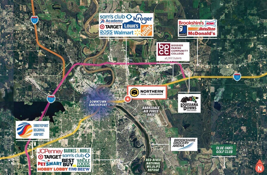 More Photos Of 200 John Wesley Blvd, Bossier City Freestanding For Sale