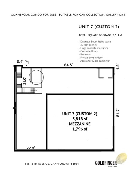 More Photos Of 1411 6th Ave, Grafton Showroom For Sale