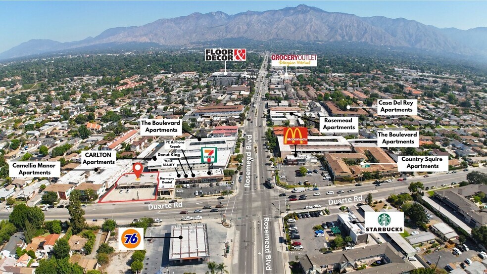 More Photos Of 8951-8955 Duarte Rd, San Gabriel Freestanding For Lease