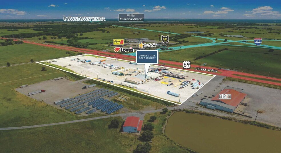 More Photos Of 31209 S Highway 69, Big Cabin Storefront For Sale