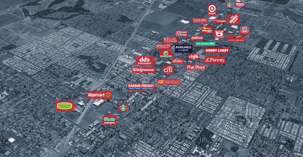 More Photos Of W Florida Ave & Kirby St, Hemet Land For Lease