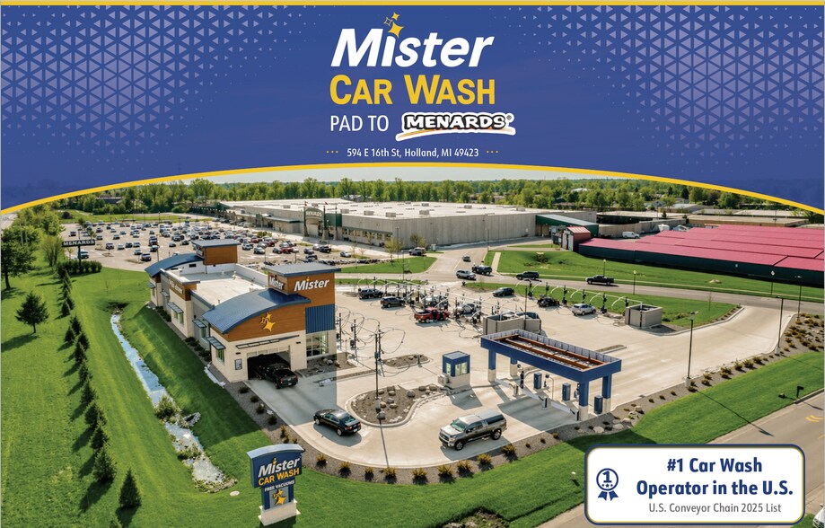 Primary Photo Of 594 16th St, Holland Carwash For Sale