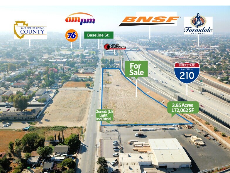 Primary Photo Of N H St, San Bernardino Land For Sale