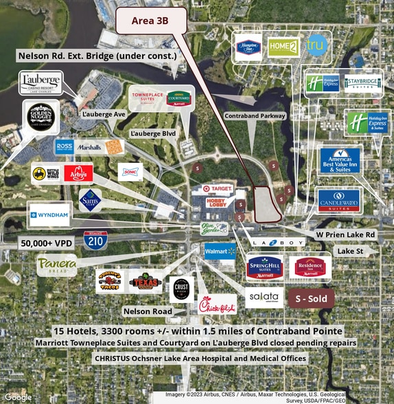 More Photos Of TBD Contraband Parkway, Lake Charles Land For Sale