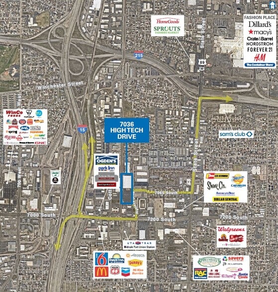 More Photos Of 7036 S High Tech Dr, Midvale Warehouse For Lease