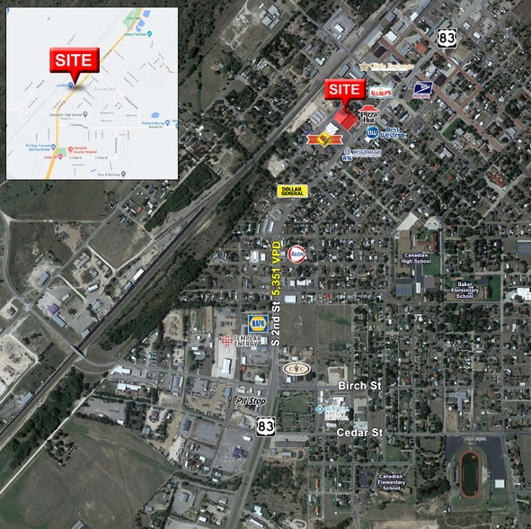 More Photos Of 308 S 2nd St, Canadian Freestanding For Lease