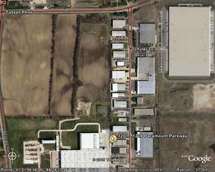 More Photos Of 1201-1219 Paramount Pky, Batavia Warehouse For Lease