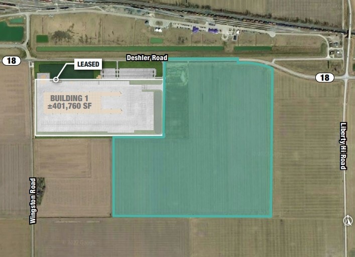 Primary Photo Of 16615 Deshler Rd, North Baltimore Land For Lease