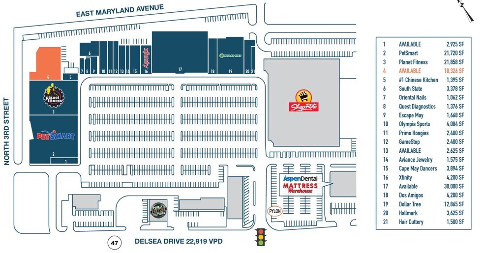More Photos Of 1500 S Route 47, Rio Grande Storefront For Lease