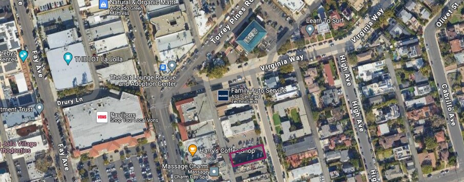 More Photos Of 7542 Herschel Ave, La Jolla Land For Sale