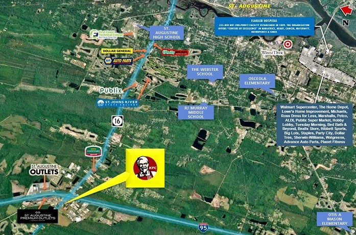 More Photos Of 2515 County Rd 208, Saint Augustine Fast Food For Lease
