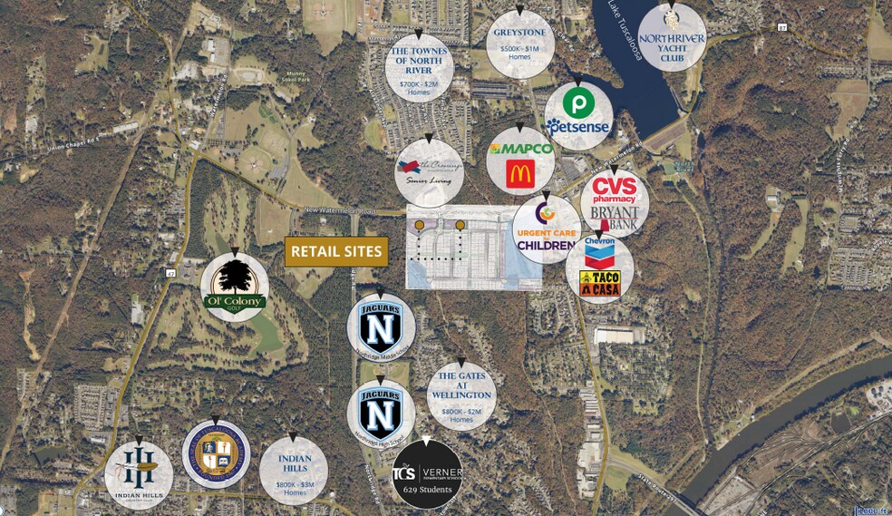 More Photos Of Old Colony Road/New Watermelon Road, Tuscaloosa Land For Sale