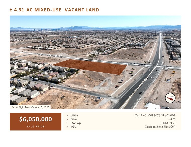 Primary Photo Of 9123 Fort Apache rd, Las Vegas Land For Sale