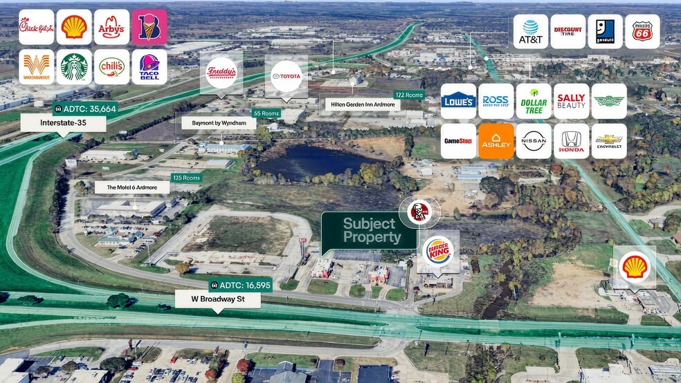 More Photos Of 2615 W Broadway St, Ardmore Fast Food For Sale