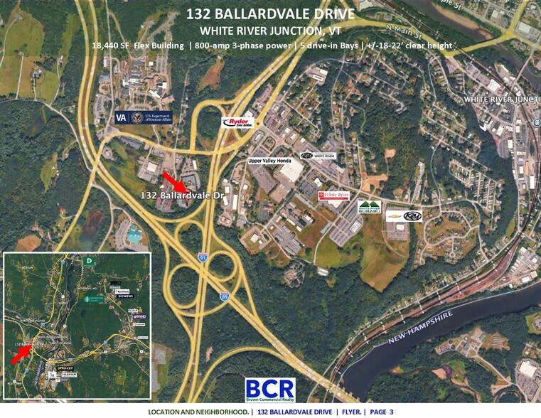 More Photos Of 132 Ballardvale Dr, White River Junction Showroom For Sale