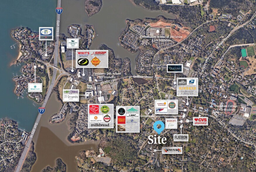 More Photos Of 316 - 320 S Main St, Davidson Storefront Retail Office For Lease