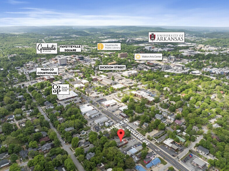 More Photos Of 514 N College Ave, Fayetteville Restaurant For Sale