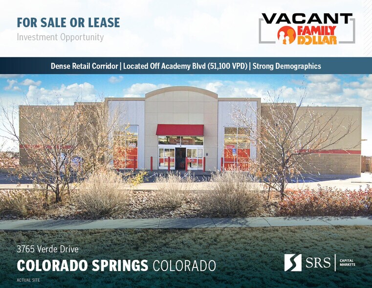 Primary Photo Of 3765 Verde Dr, Colorado Springs Drugstore For Sale