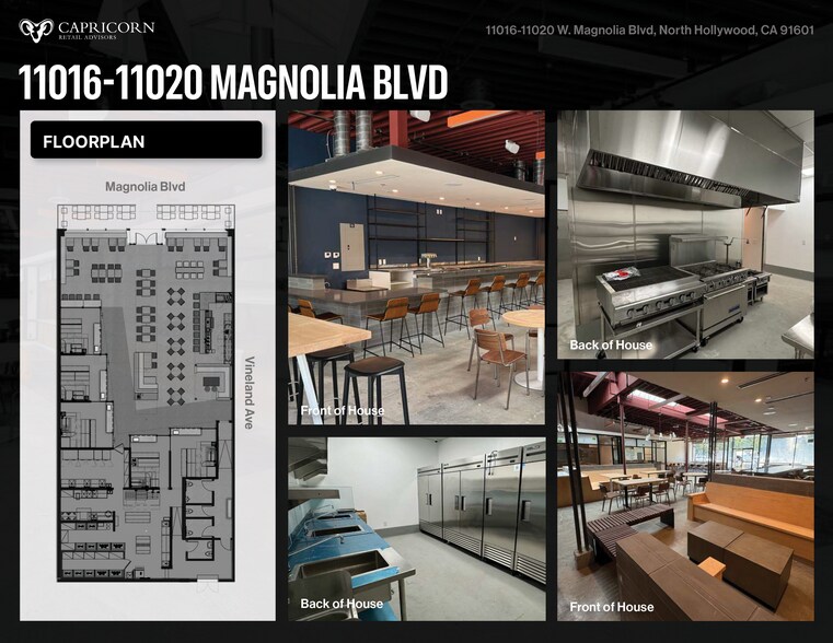 More Photos Of 11016 Magnolia Blvd, North Hollywood Restaurant For Sale