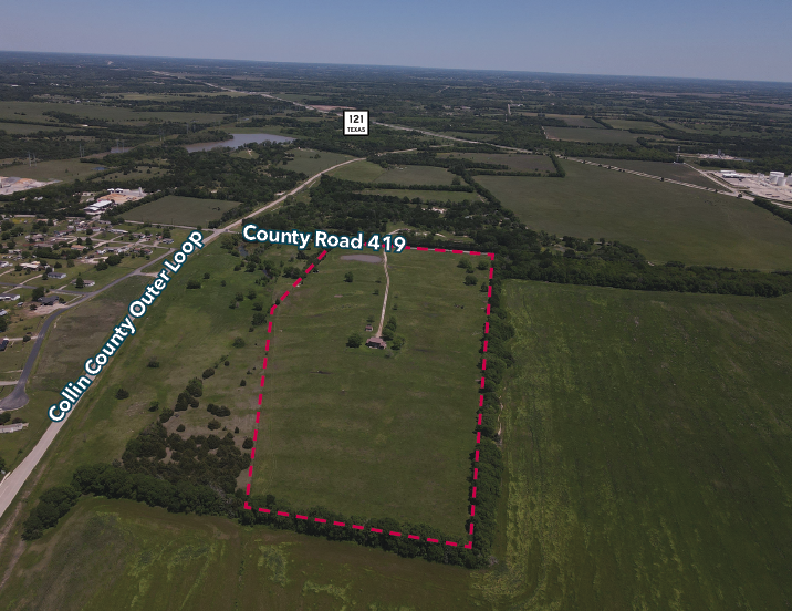 Primary Photo Of 9175 County Road 419, Anna Land For Sale