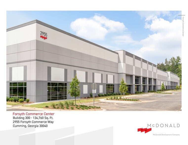 More Photos Of 2955 Forsyth Commerce Way, Cumming Distribution For Lease
