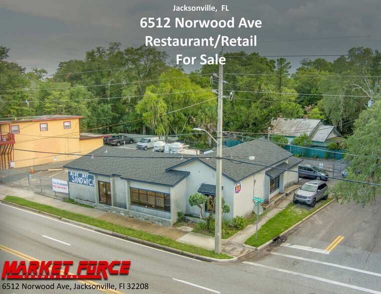 Primary Photo Of 6512-6514 Norwood Ave, Jacksonville Restaurant For Sale